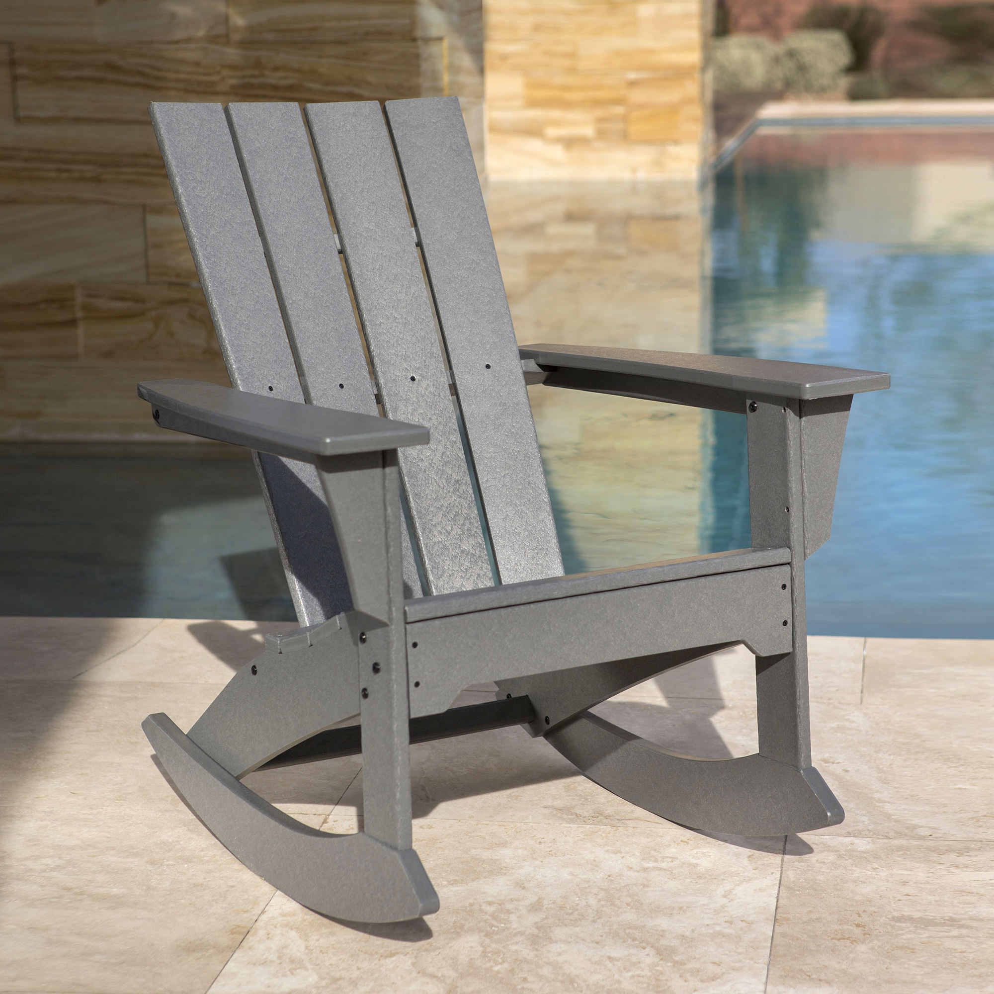 POLYWOOD® Quattro Adirondack Rocking Chair