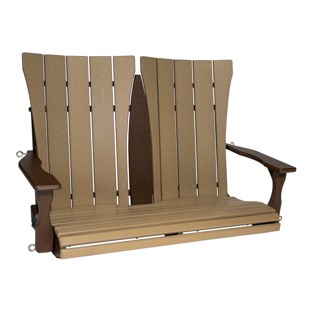 Amish Poly Craftsman 4 ft Swing w/ Stainless Steel Chain