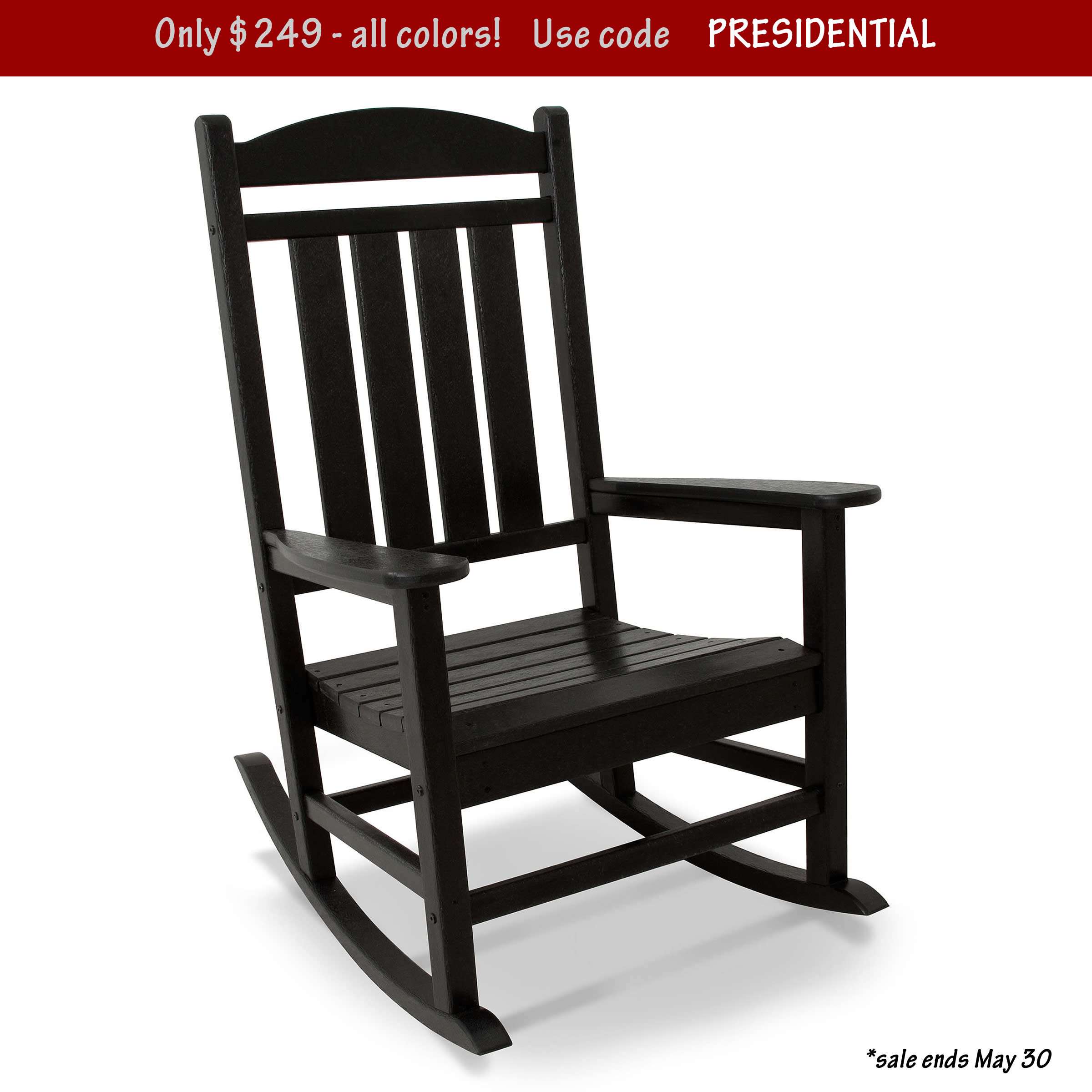 POLYWOOD Presidential Rocker