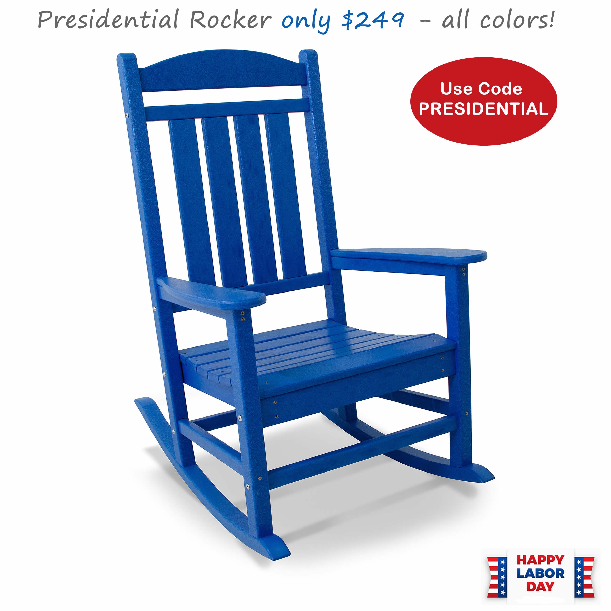 POLYWOOD Presidential Rocker