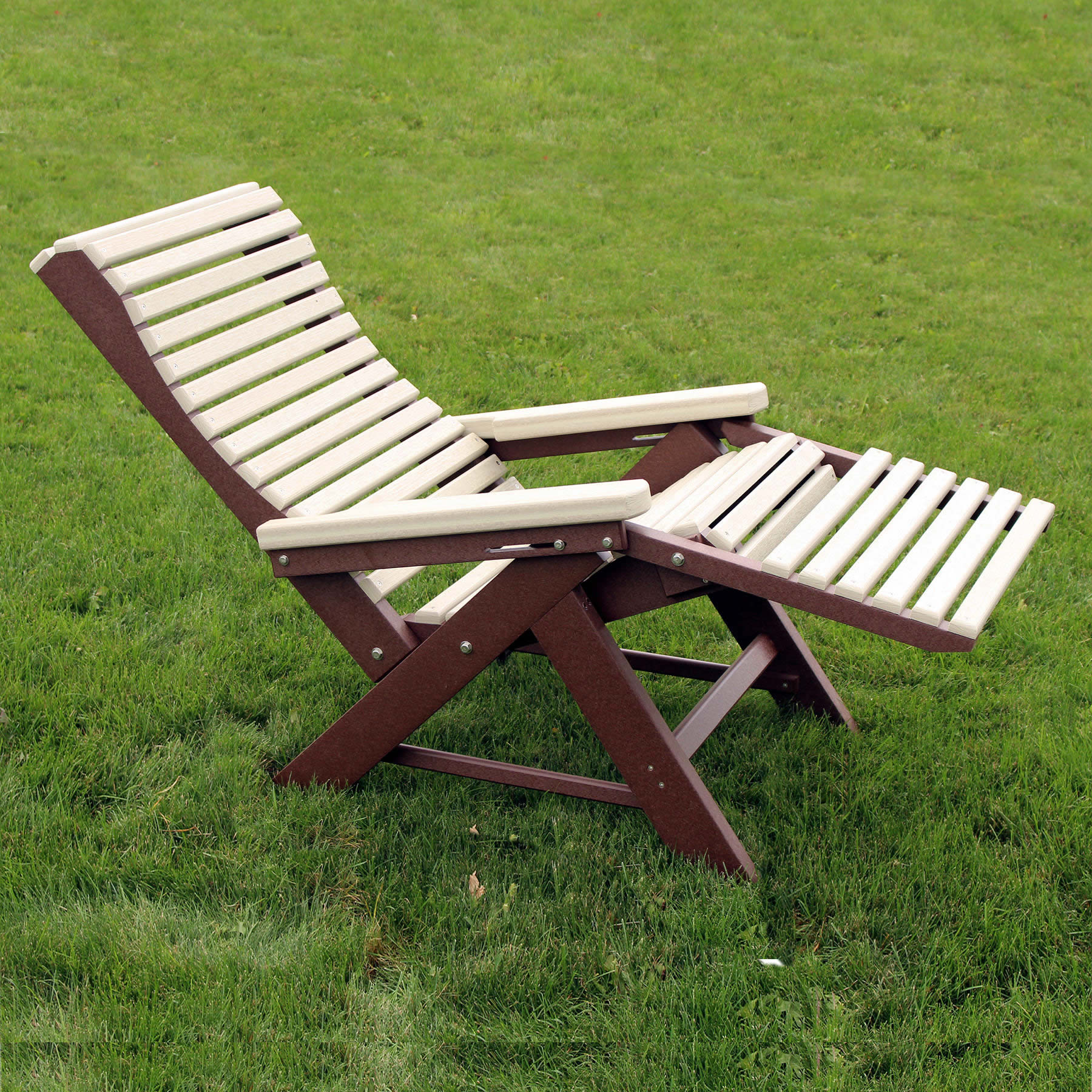 Amish Poly Rollback Reclining Chair