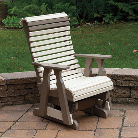 Amish Craft Poly Rollback Glider Chair
