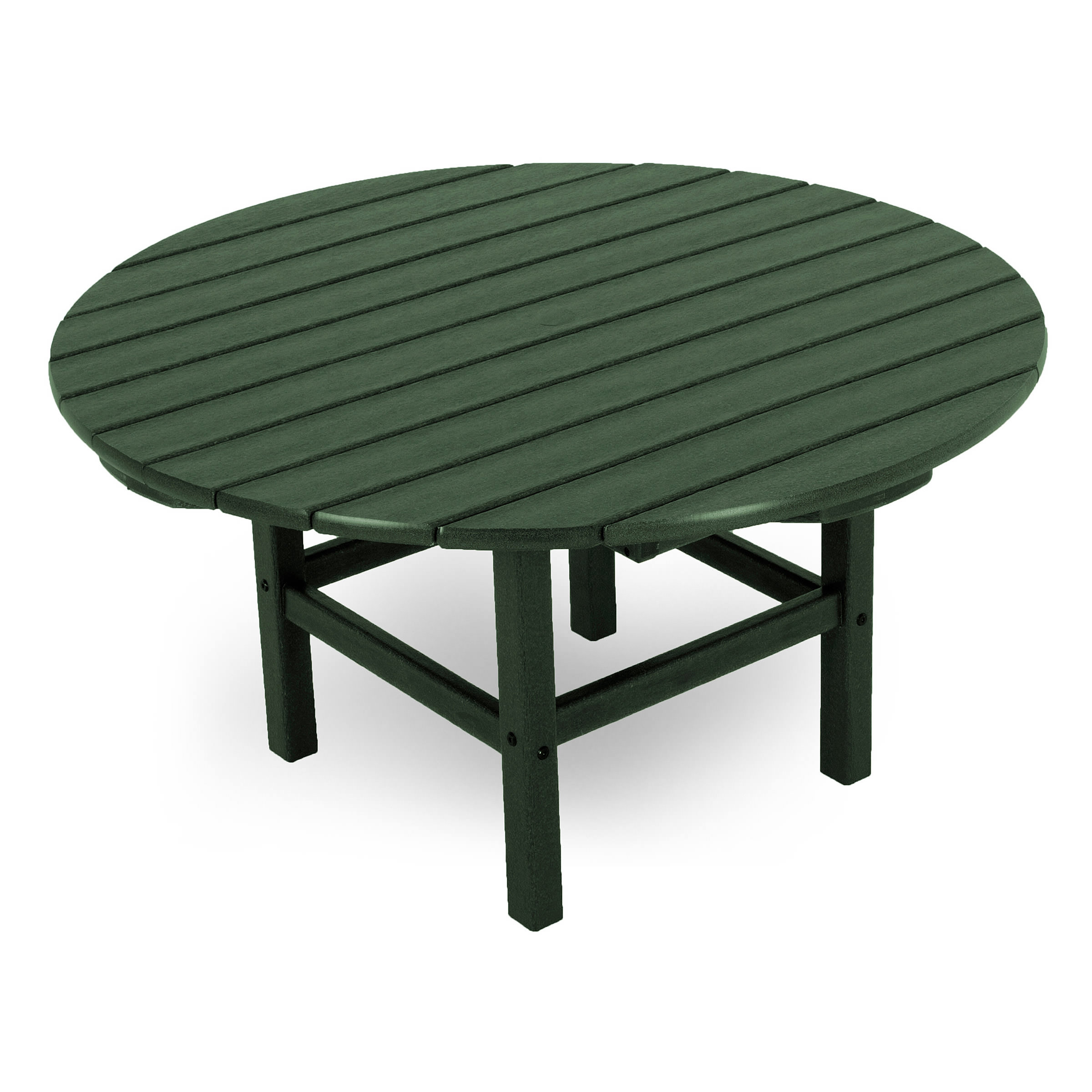 POLYWOOD® Round 37 Inch Conversation Table