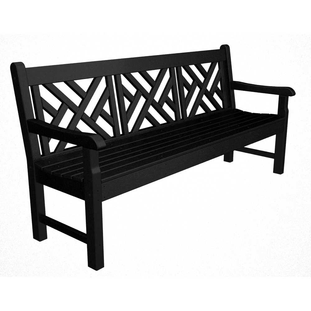 POLYWOOD Rockford Chippendale 72 Inch Bench