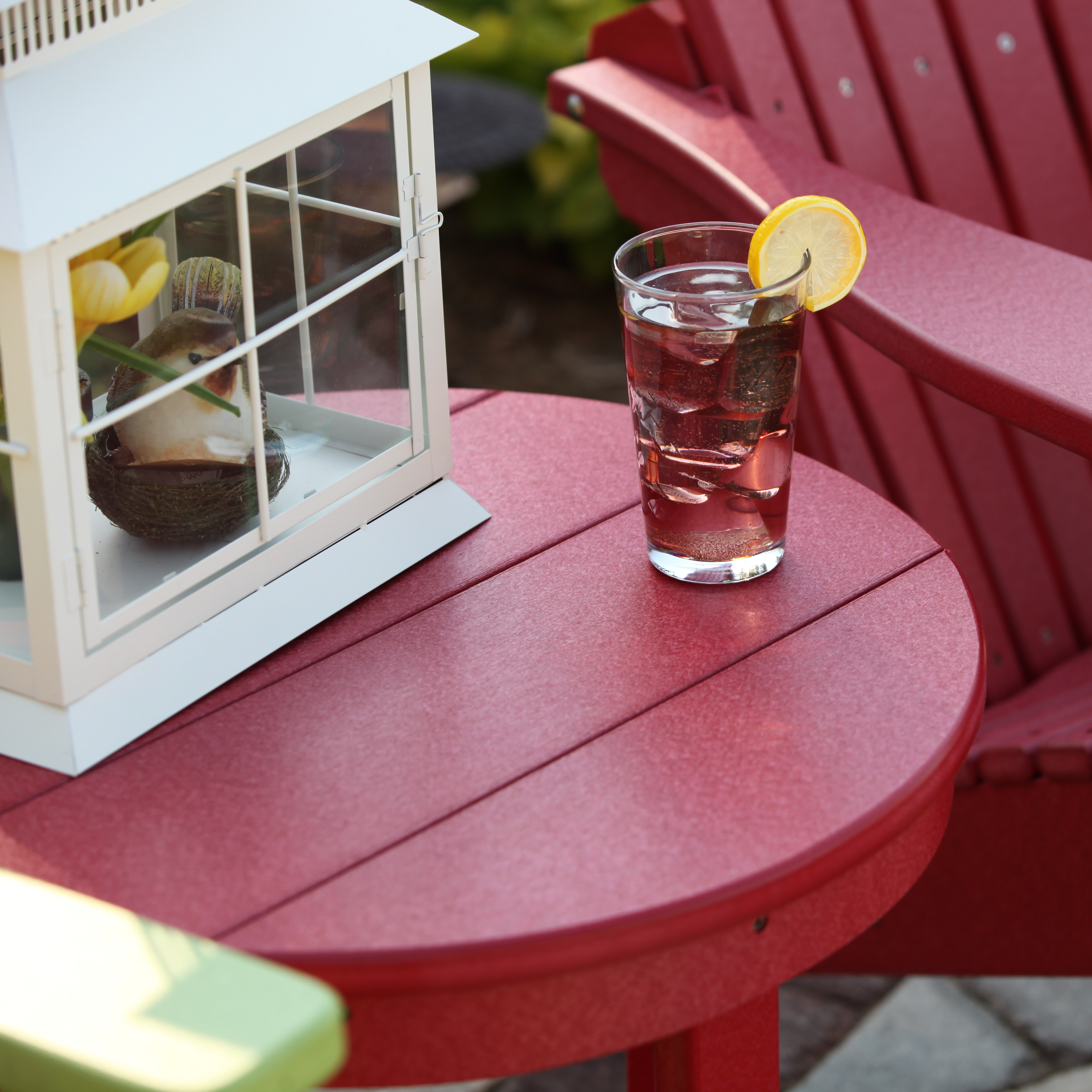 Berlin Gardens Round End Table