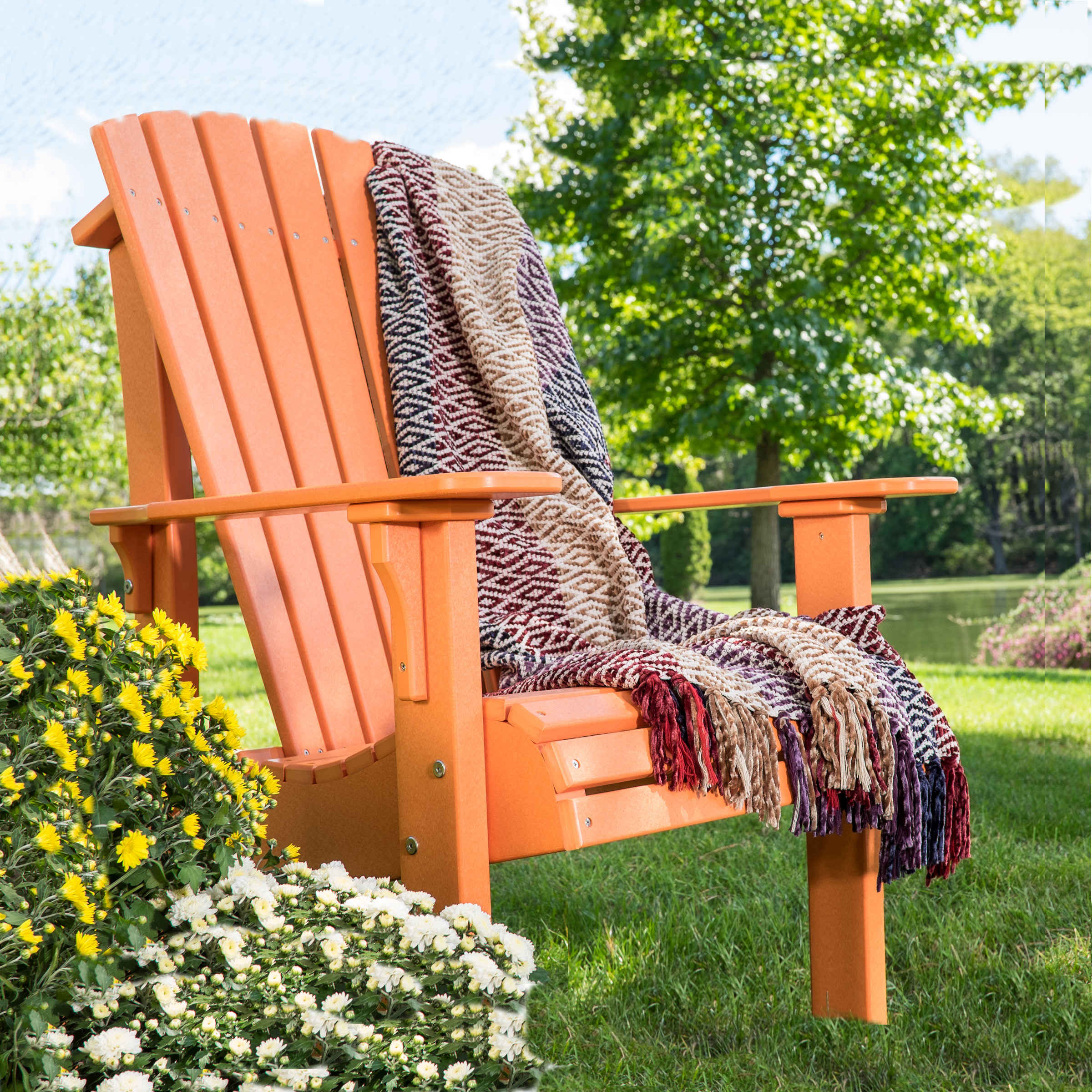 Luxcraft Royal Adirondack Chair-Senior Height