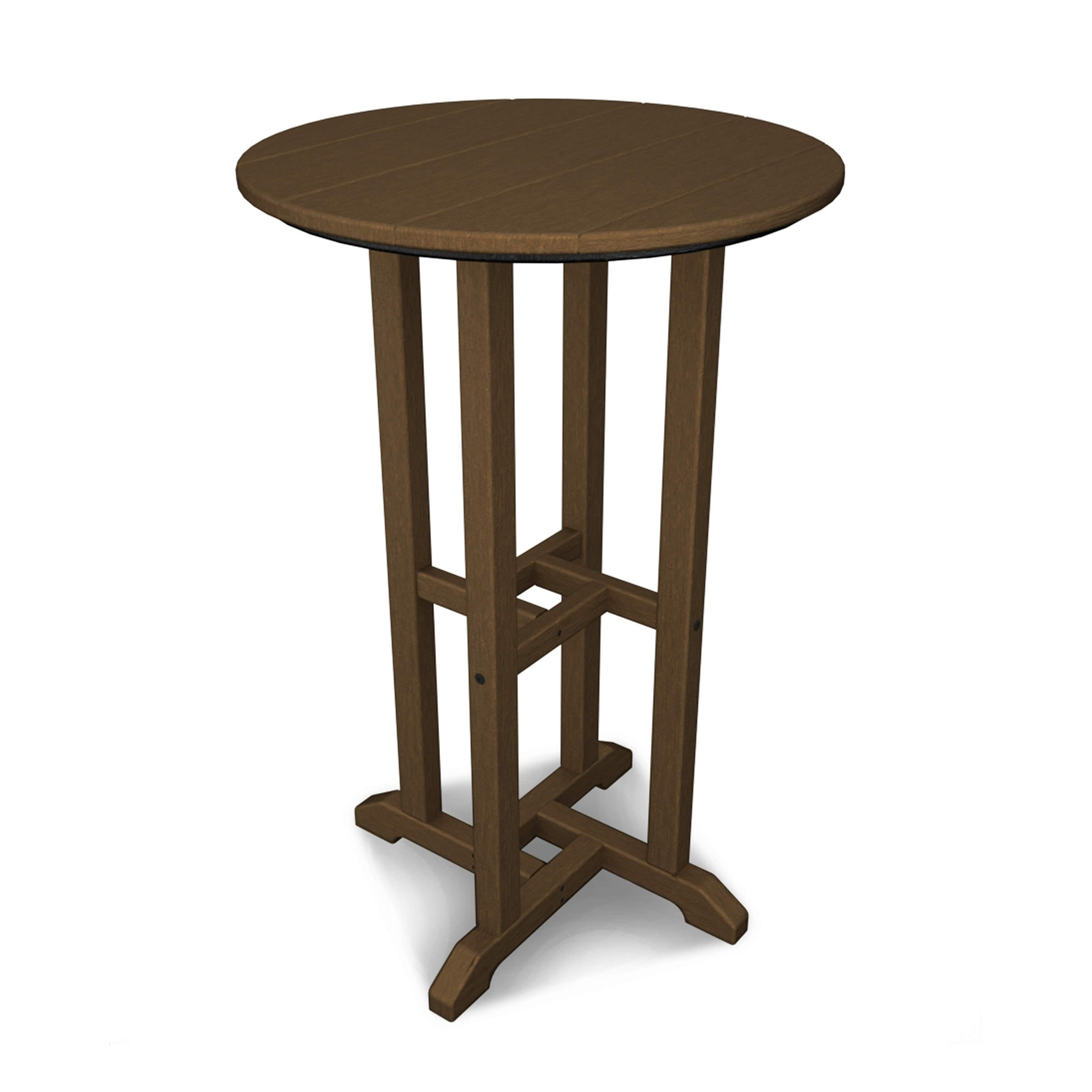 POLYWOOD Round 24 Inch Counter Height Table