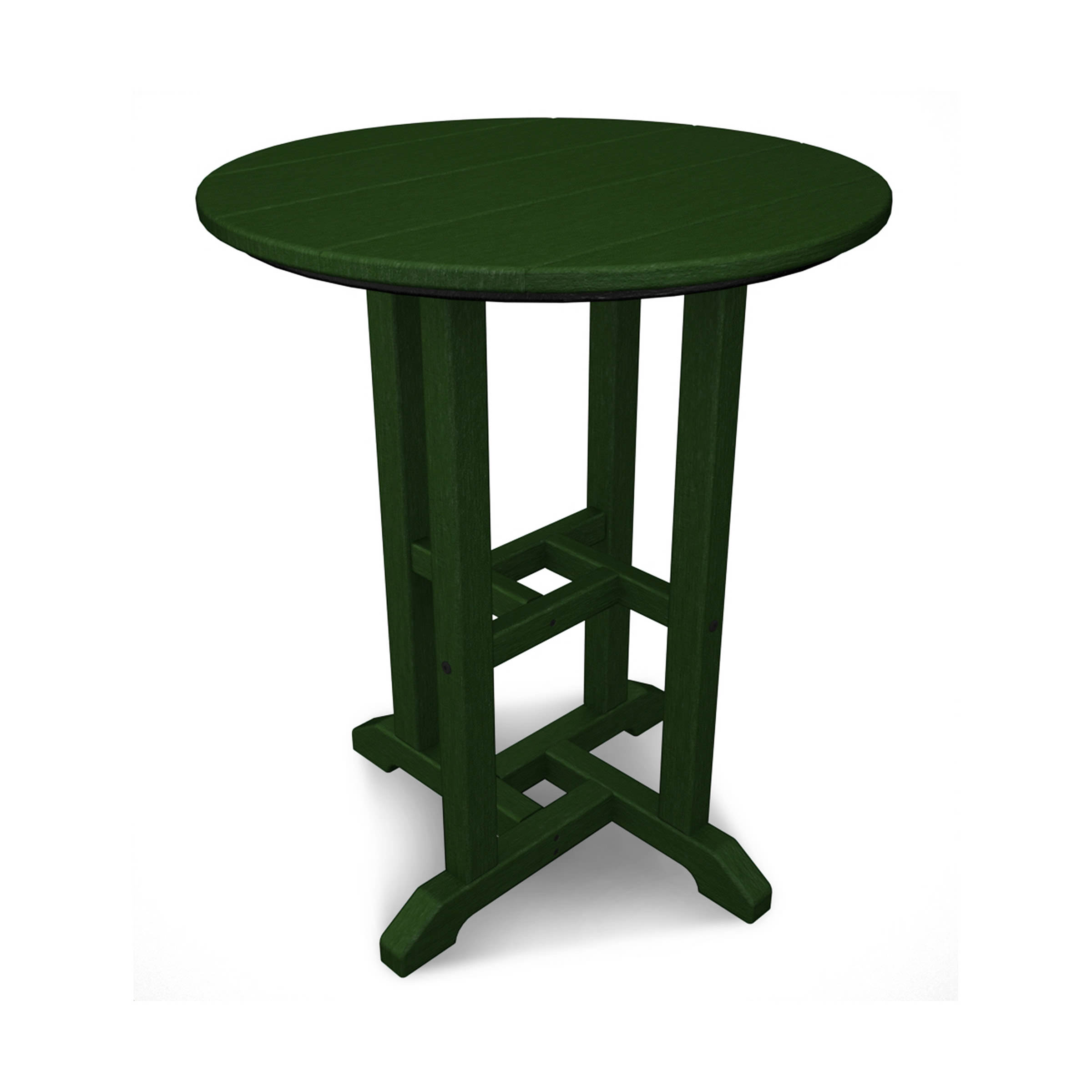 POLYWOOD Traditional 24in Round Dining Table