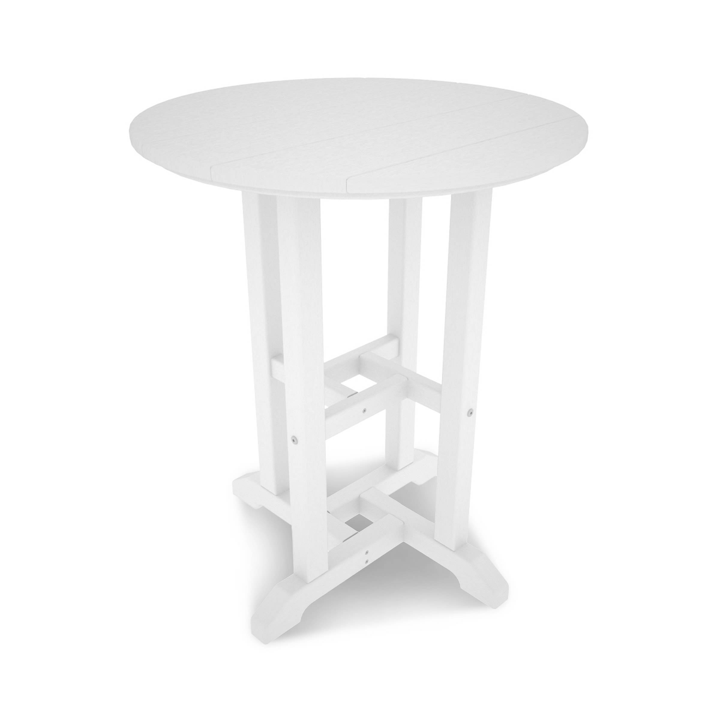 POLYWOOD Traditional 24in Round Dining Table