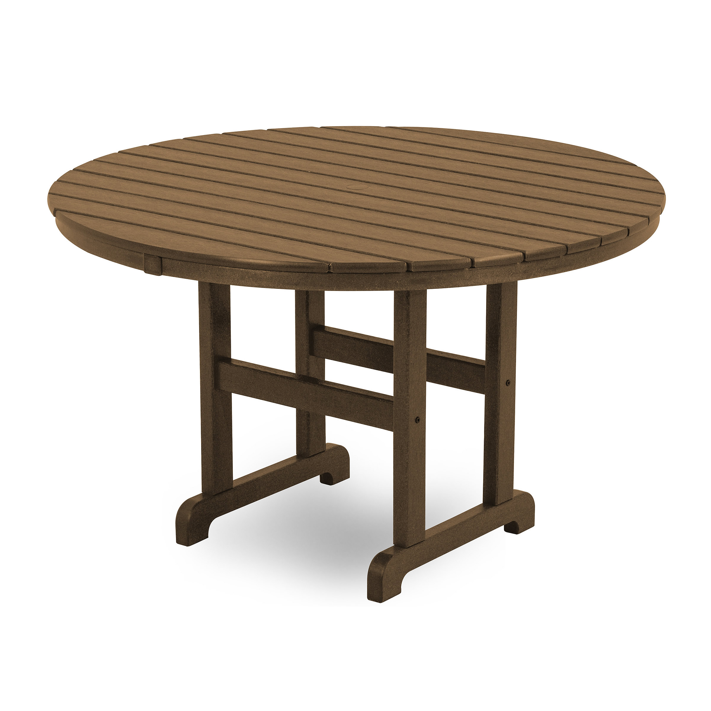 POLYWOOD® 48 in Round Farmhouse Dining Table