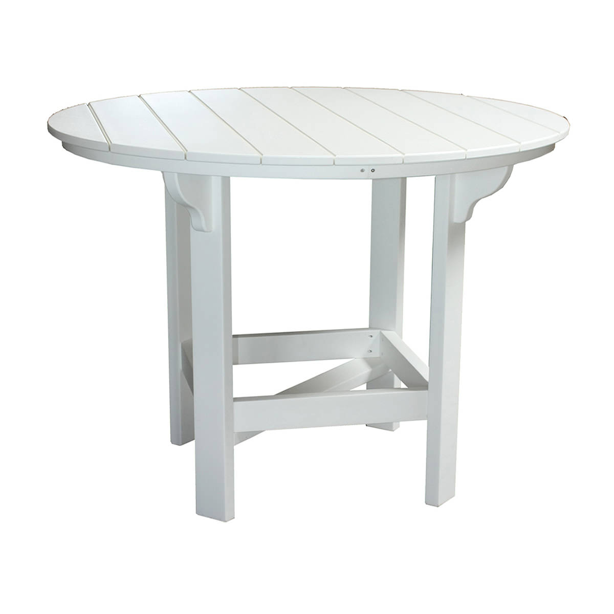 Amish Poly 48in Round Balcony Table