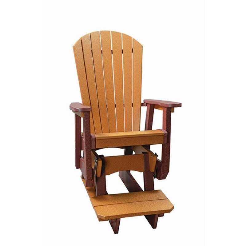 Finch Amish Poly SeaAira Counter Height Glider