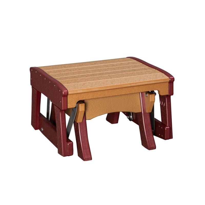 Finch Amish Poly SeaAira Gliding Ottoman