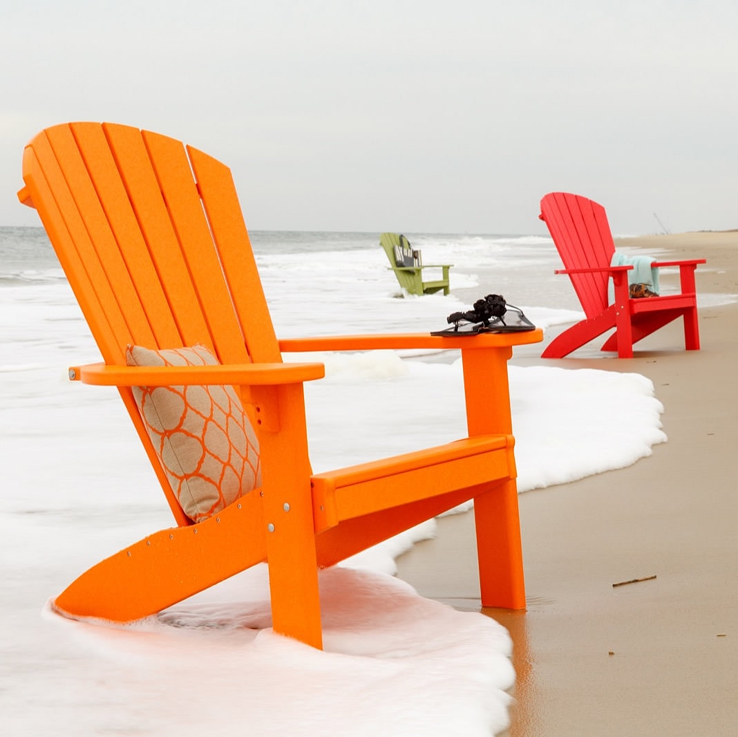 Finch Amish Poly SeaAira Adirondack Chair