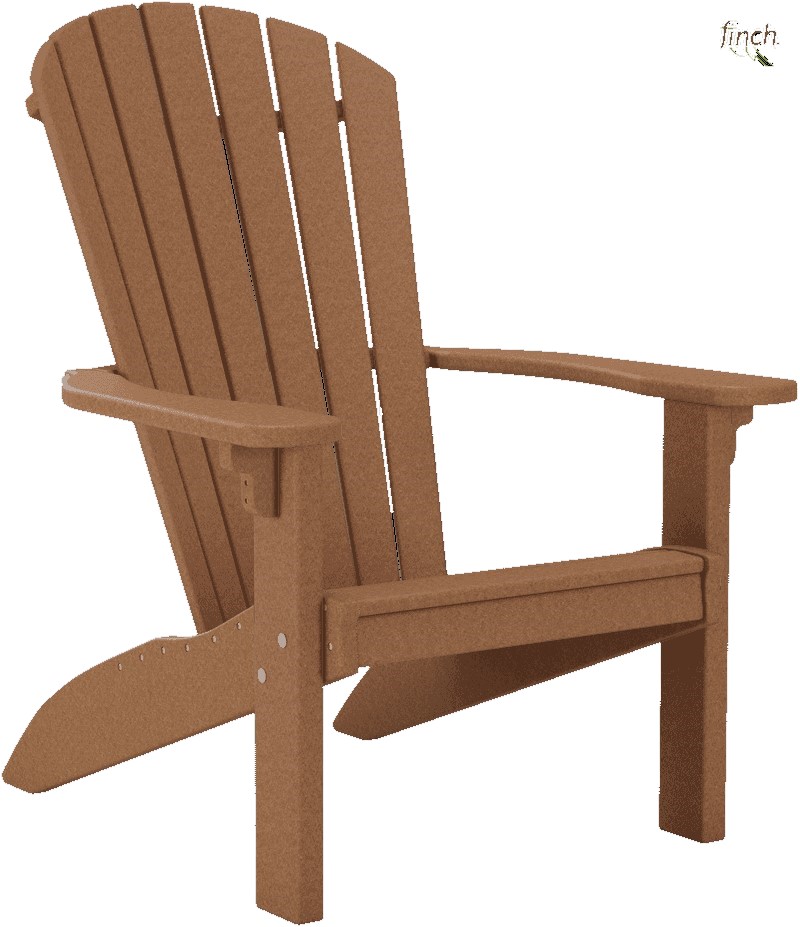 Finch Amish Poly SeaAira Adirondack Chair