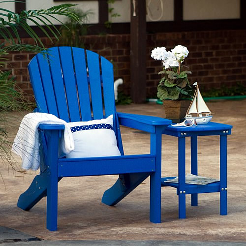 Berlin Gardens Tropical Adirondack Chair Set
