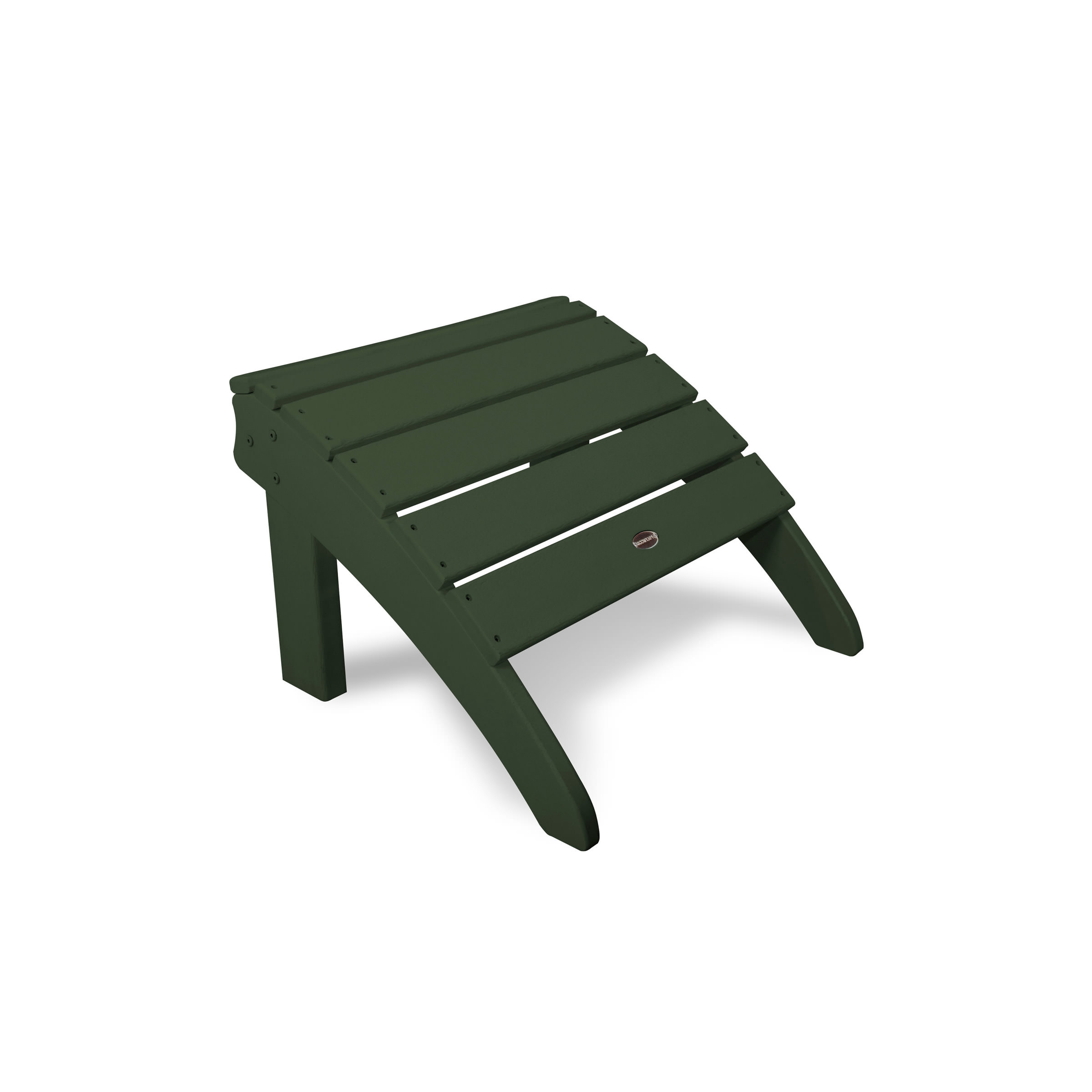 POLYWOOD Seashell Ottoman