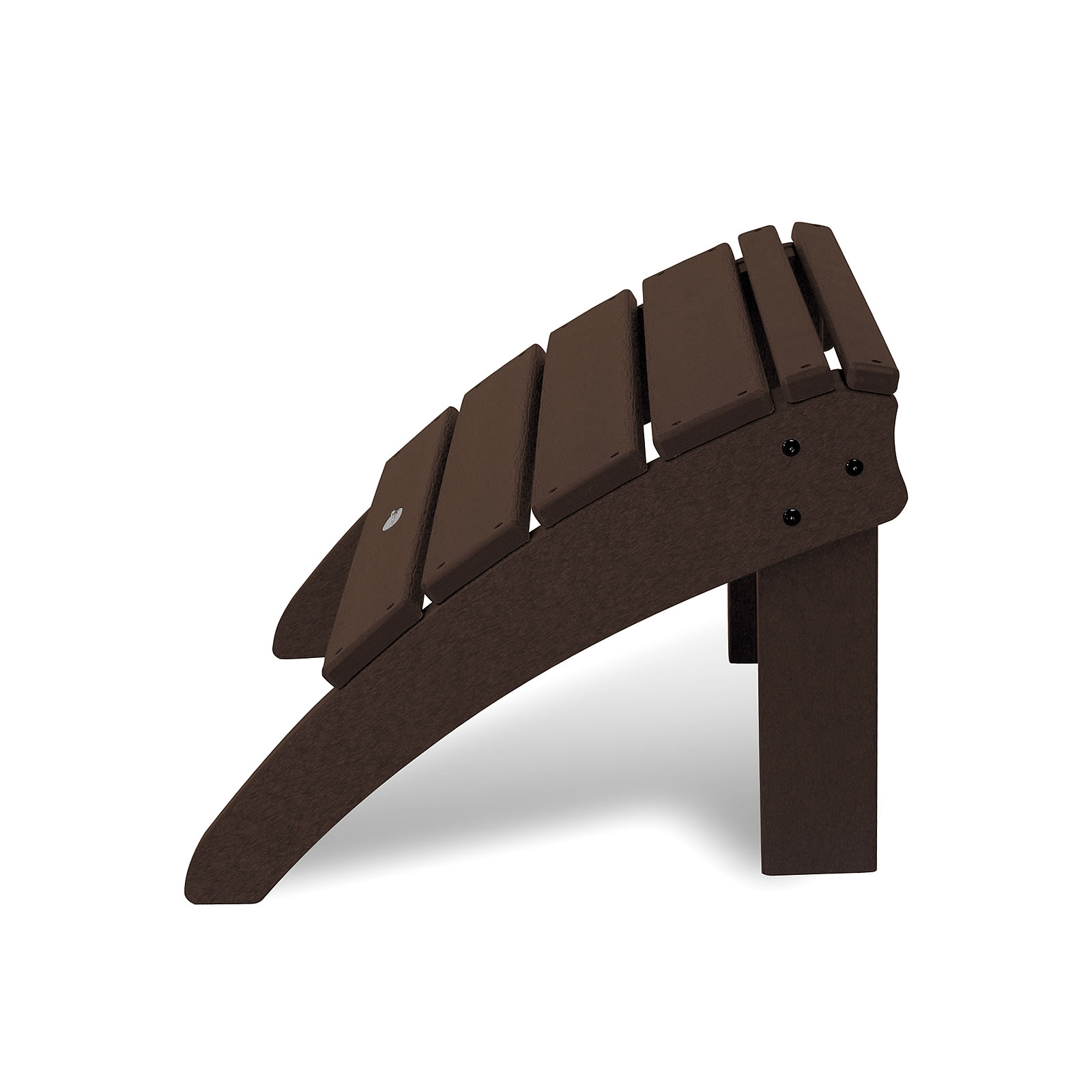 POLYWOOD Seashell Ottoman