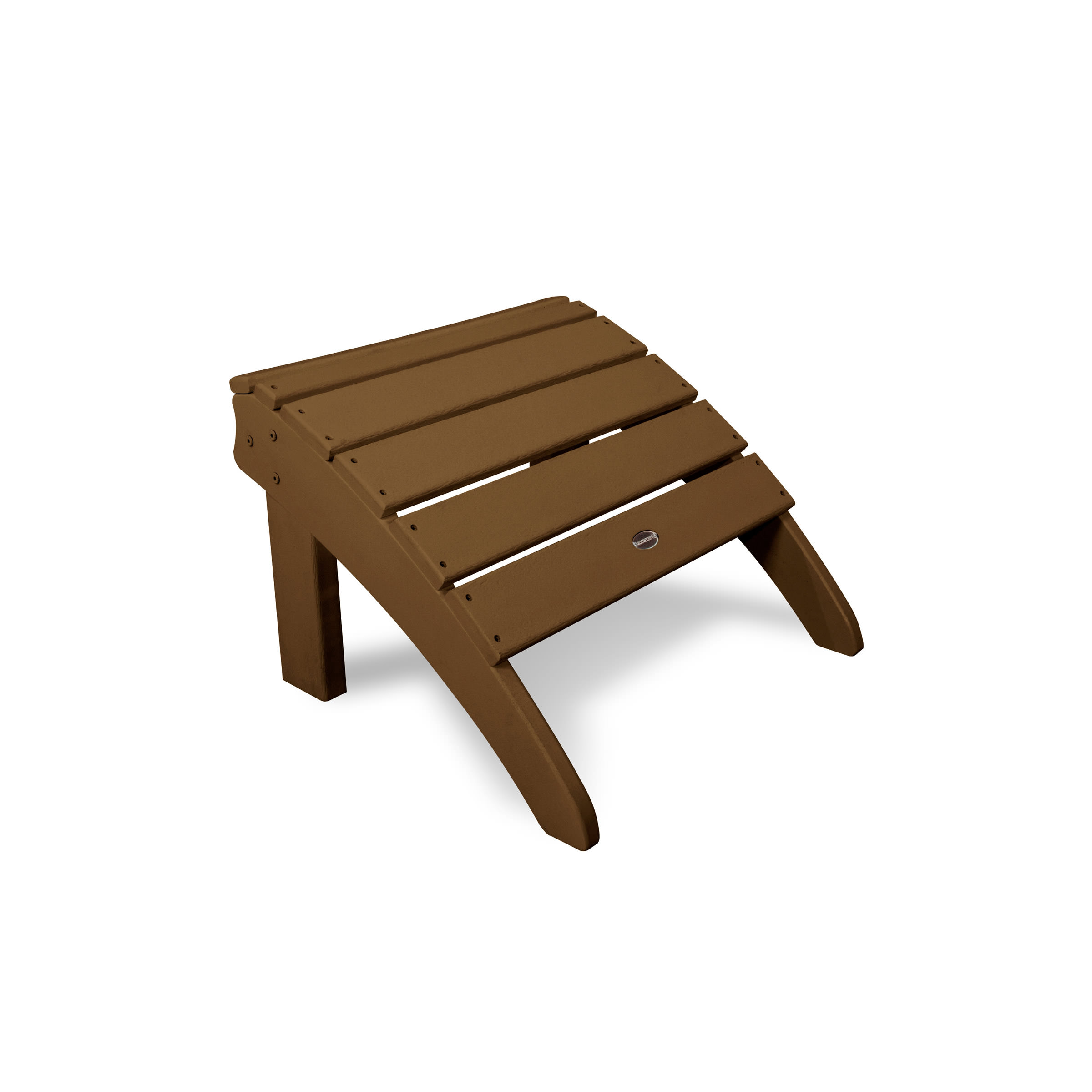 POLYWOOD Seashell Ottoman