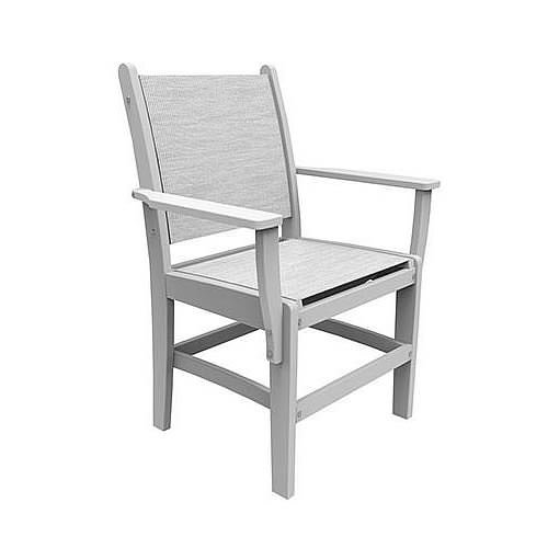 Sister Bay Maywood Sling Dining Arm Chair - (Sold in Pairs)