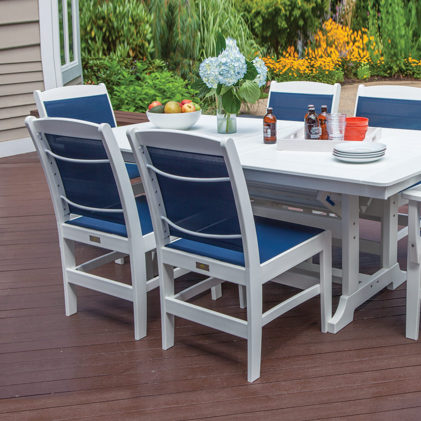 Sister Bay Maywood Sling Side Chair (Sold in Pairs)