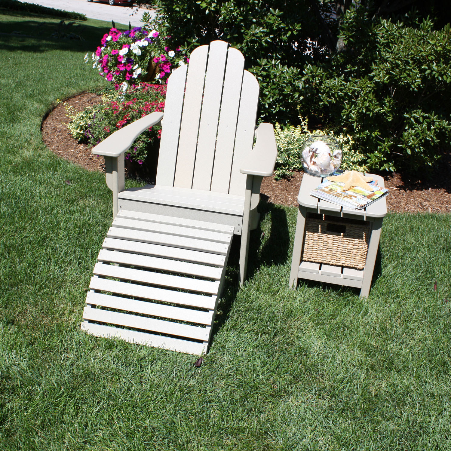 Sister Bay Rectangular End Table - 15 x 19 inch