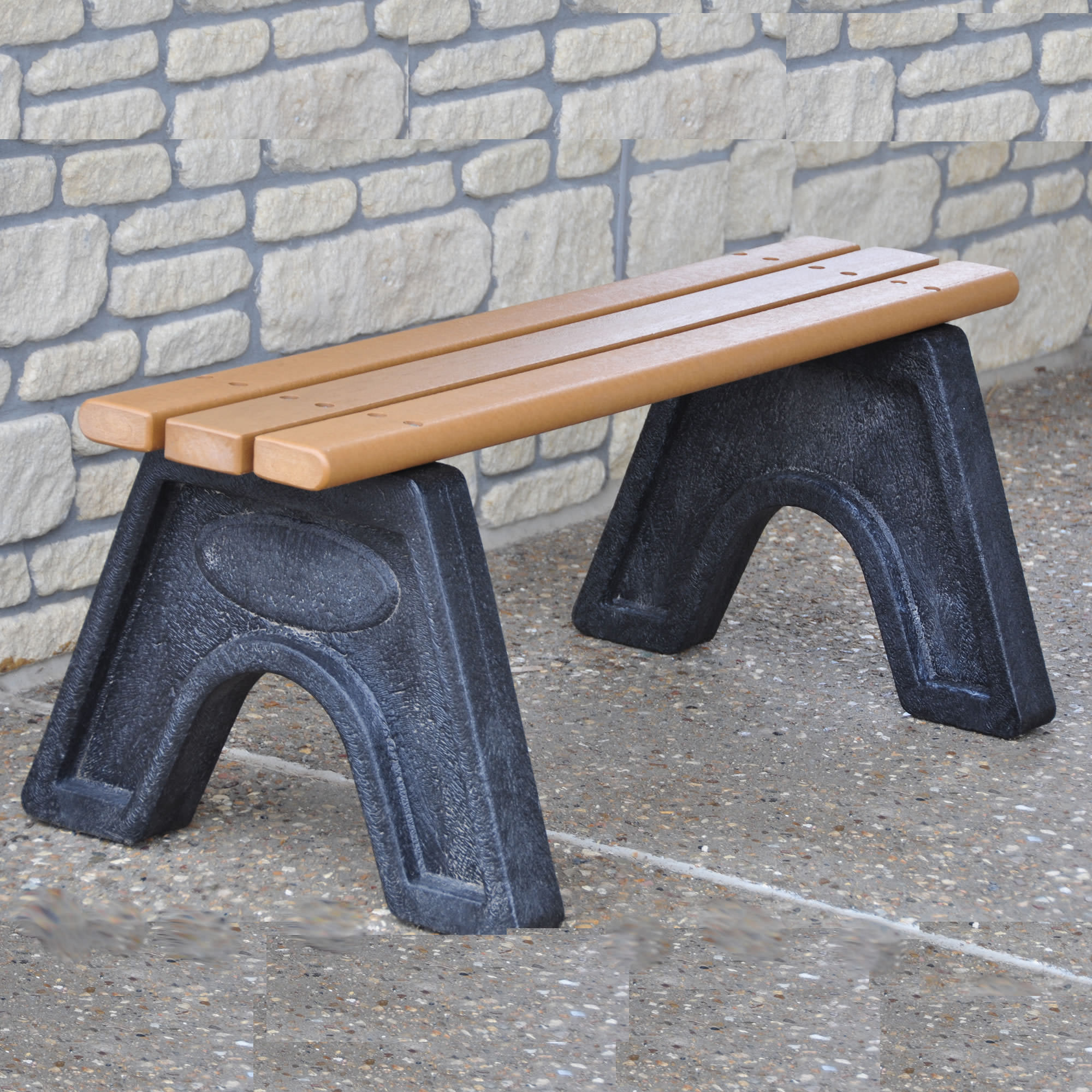 Frog Furnishings Sport 4 ft Backless Bench