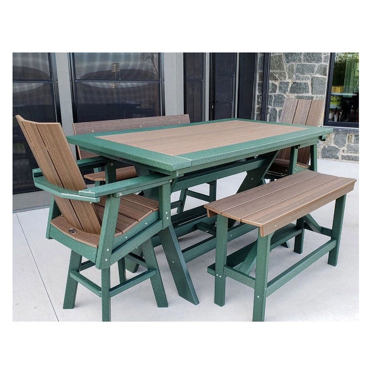 Perfect Choice Stanton 72 in Bar Height Table