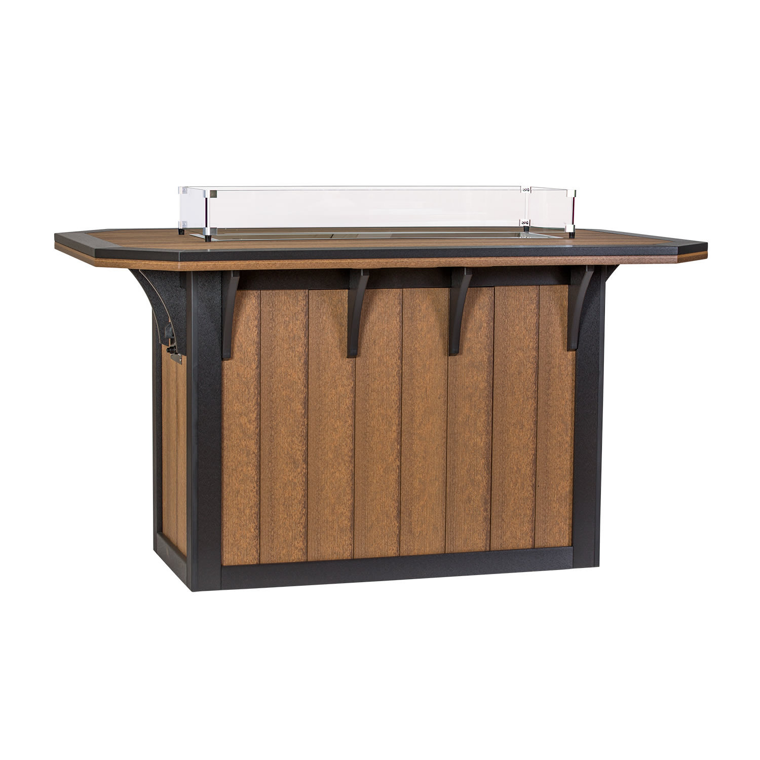 Finch Amish Poly 7 pc Keystone SummerSide Fire Table Bar Set