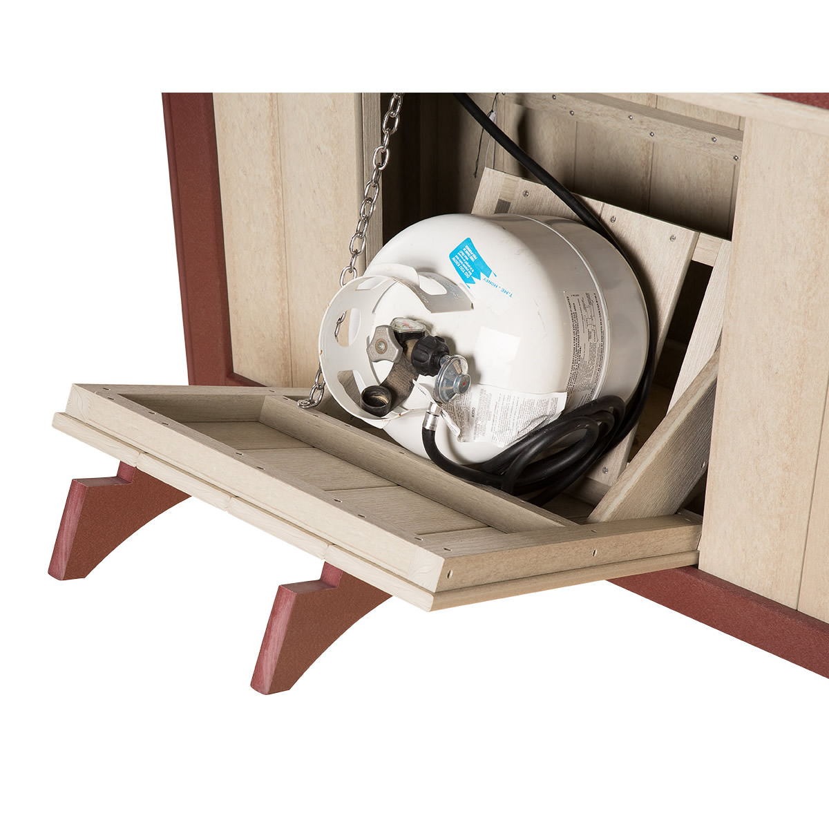 Summerside Fire Table Propane Storage - tank not included