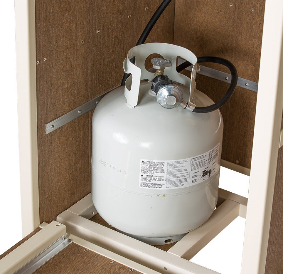 Propane storage - tank not included