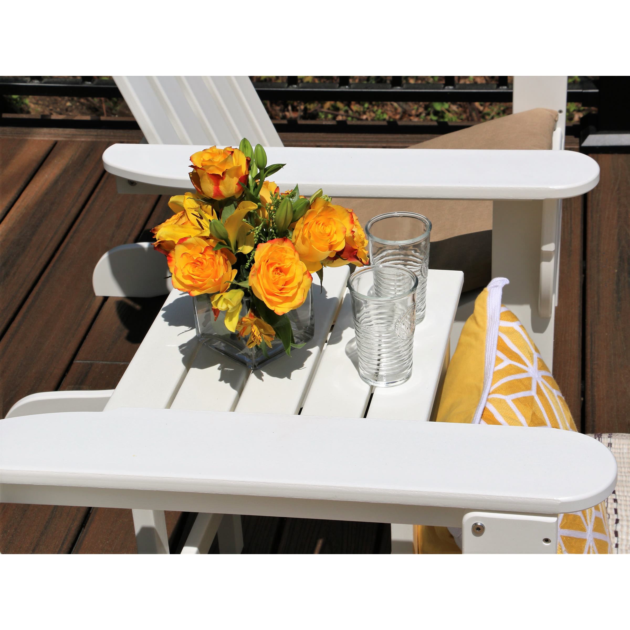 Durogreen 15 in Square Side Table