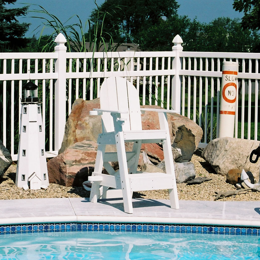 Tailwind LG505 - Officials/Lifeguard Chair with Front Step