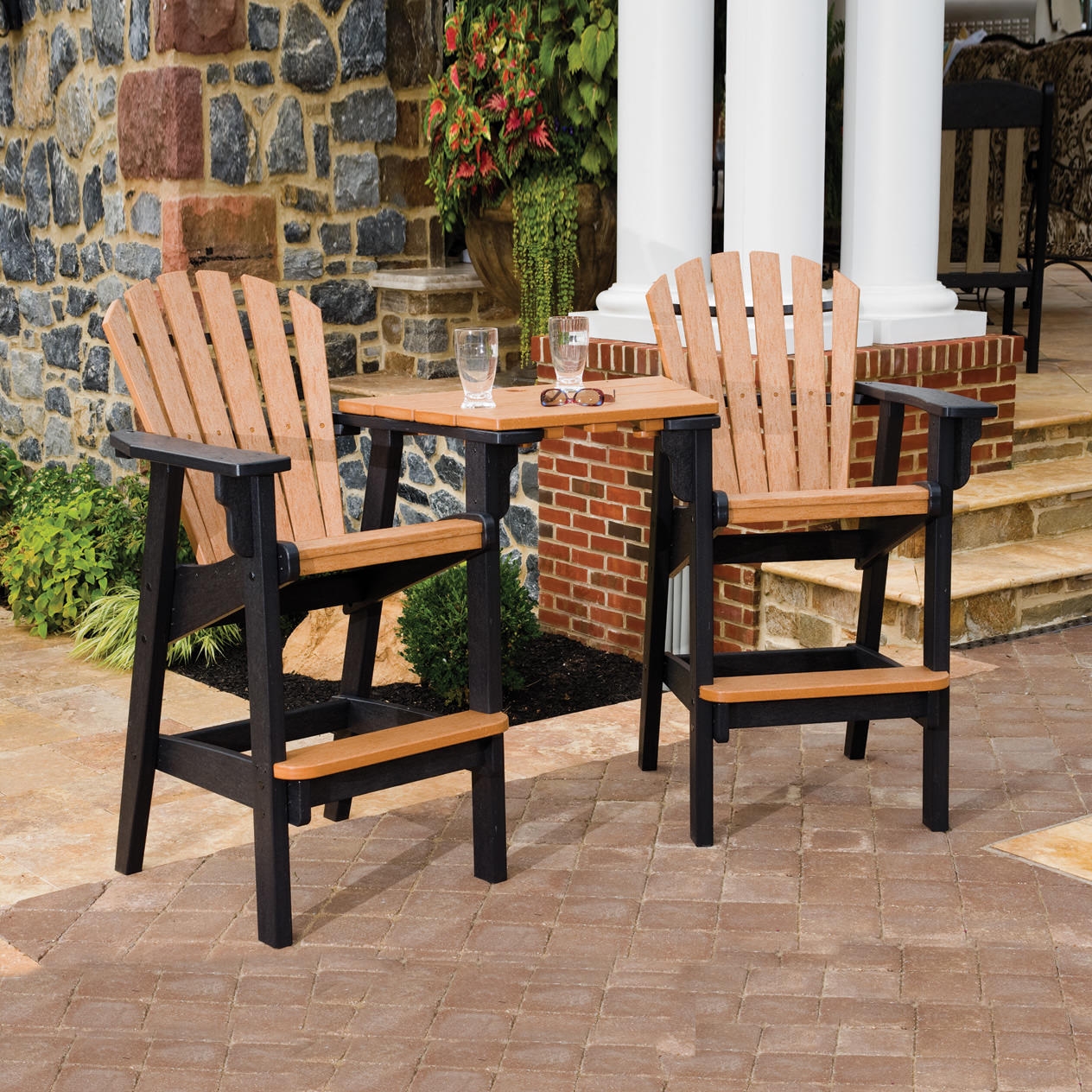 Shown in cedar on Black