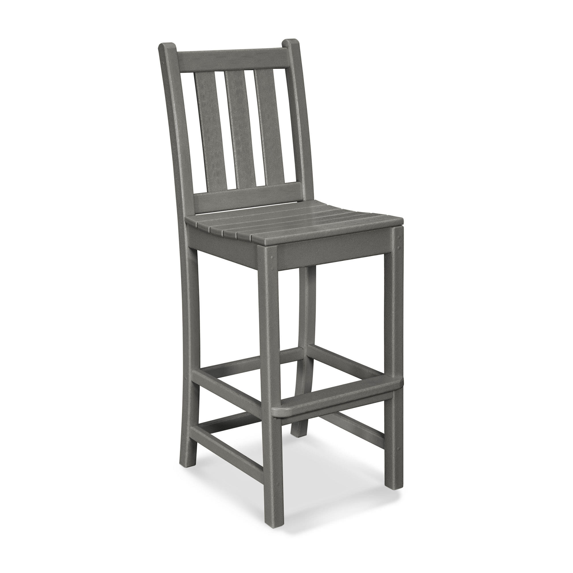 POLYWOOD® Traditional Garden Bar Side Chair