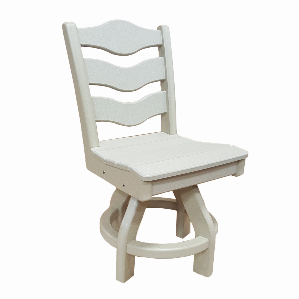 Perfect Choice Traditional Dining Height Swivel Armless Chair