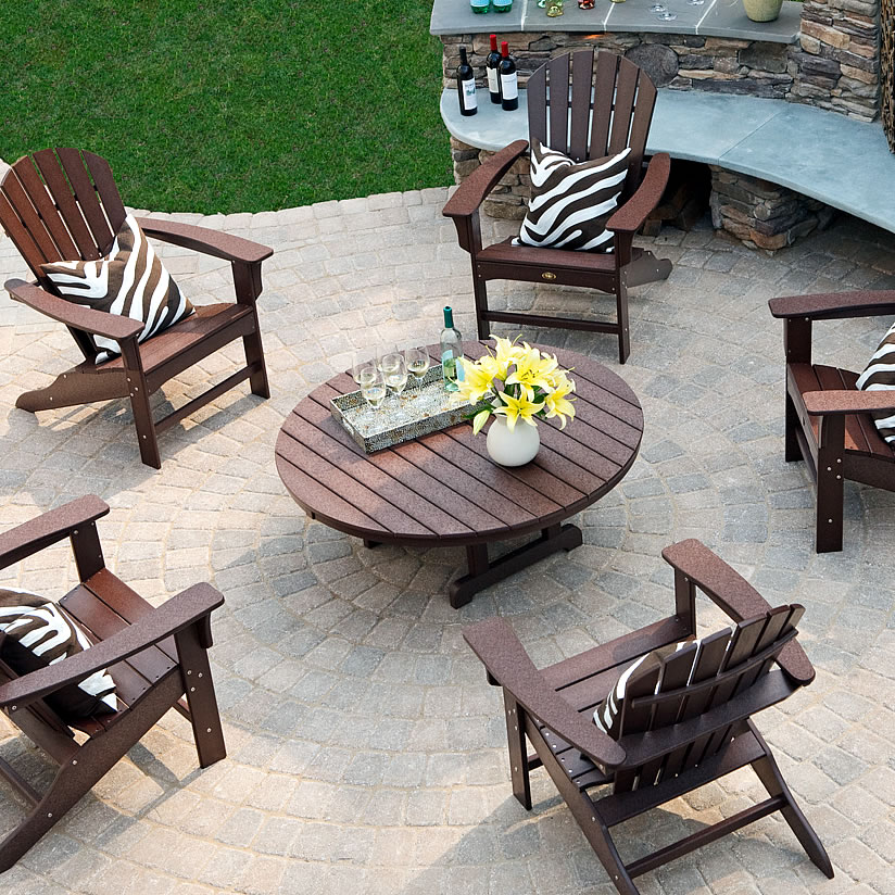Trex® Outdoor Furniture Cape Cod 48 in Round Conversation Table