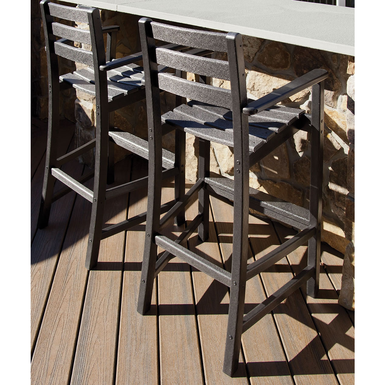 Trex® Outdoor Furniture™ Monterey Bay Bar Height Arm Chair