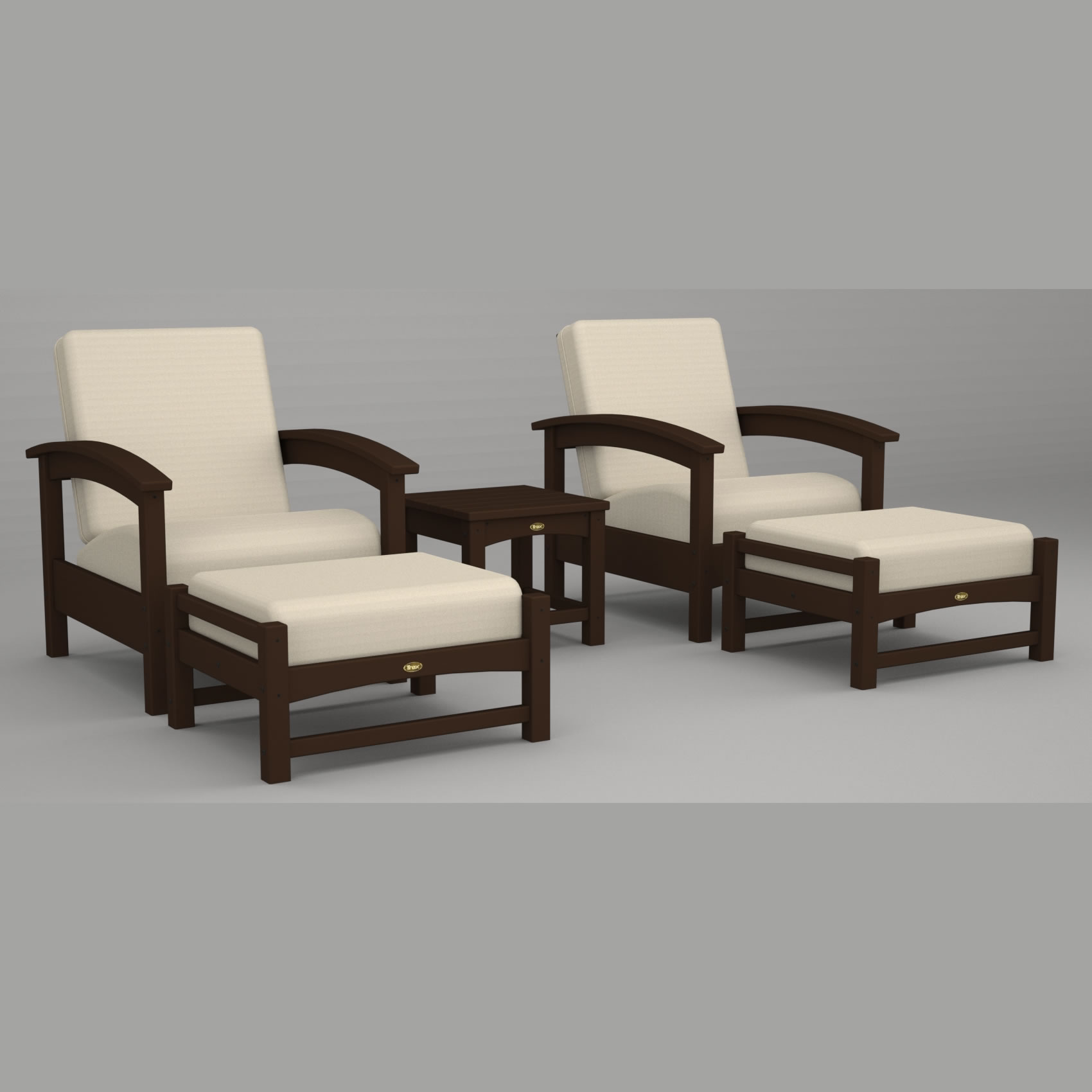 Trex® Outdoor Furniture Rockport 5-Pc. Deep Seating Set