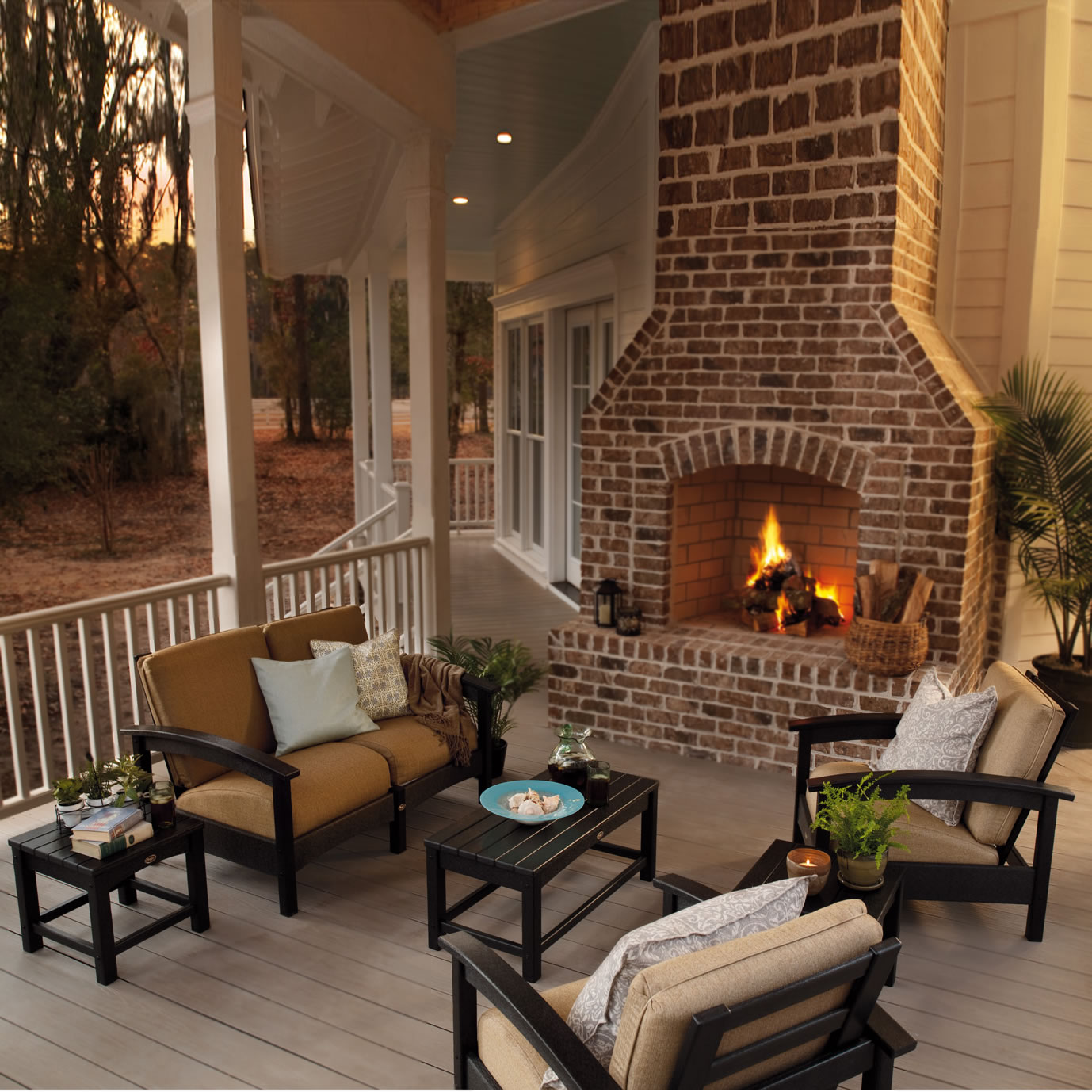 Trex® Outdoor Furniture Rockport Club Settee