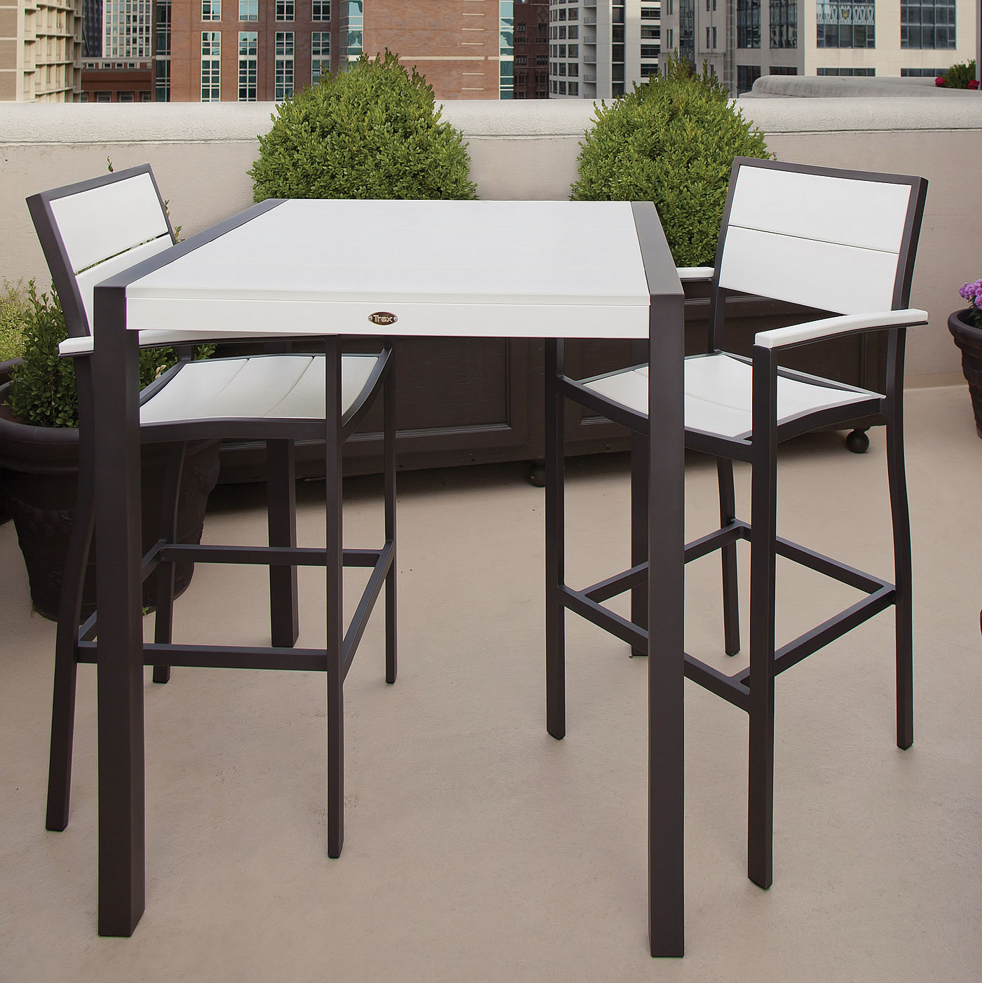 Trex® Outdoor Furniture Surf City 36 in Bar Table