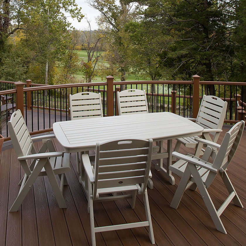 Trex® Outdoor Furniture™ Yacht Club 37 in x 72 in Dining Table