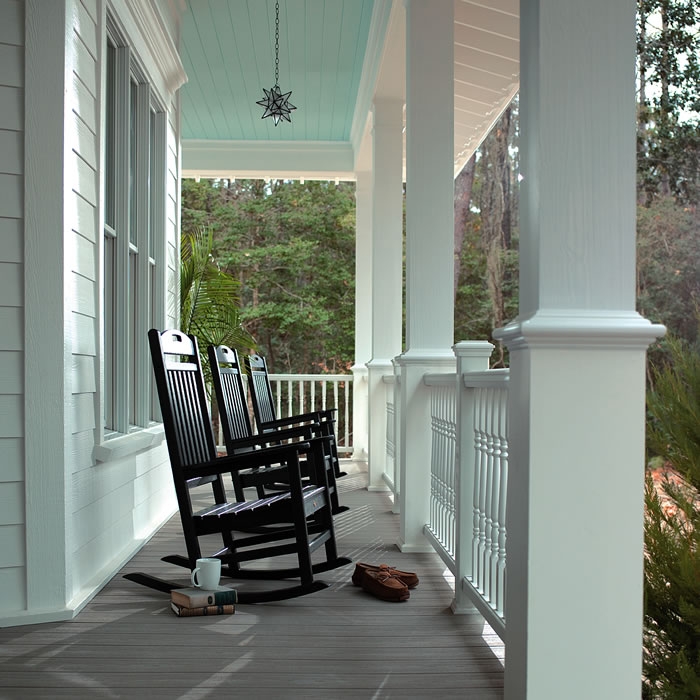 Trex® Outdoor Furniture Yacht Club Outdoor Rocker Porch Set