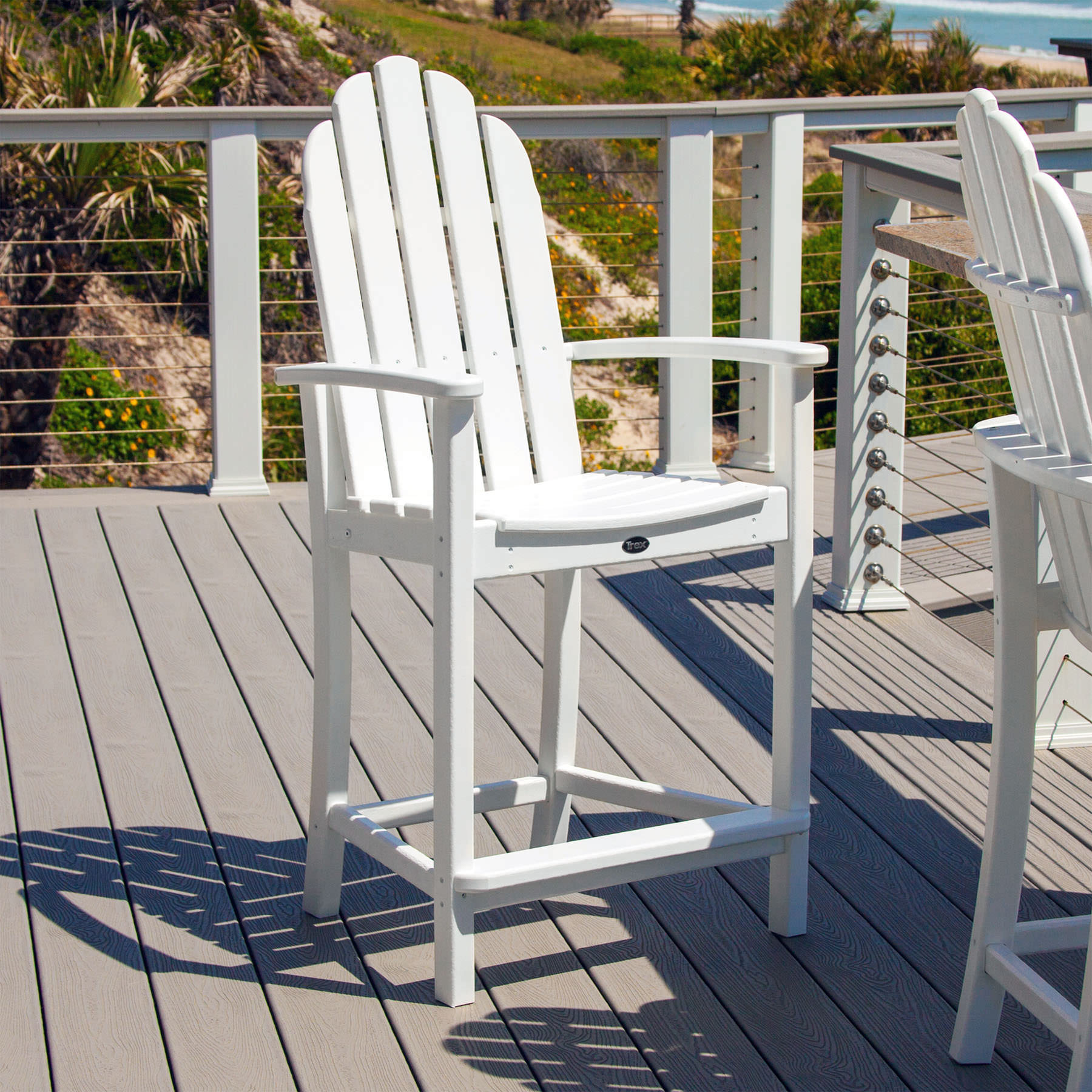 Trex® Outdoor Furniture™ Cape Cod Adirondack Counter Chair