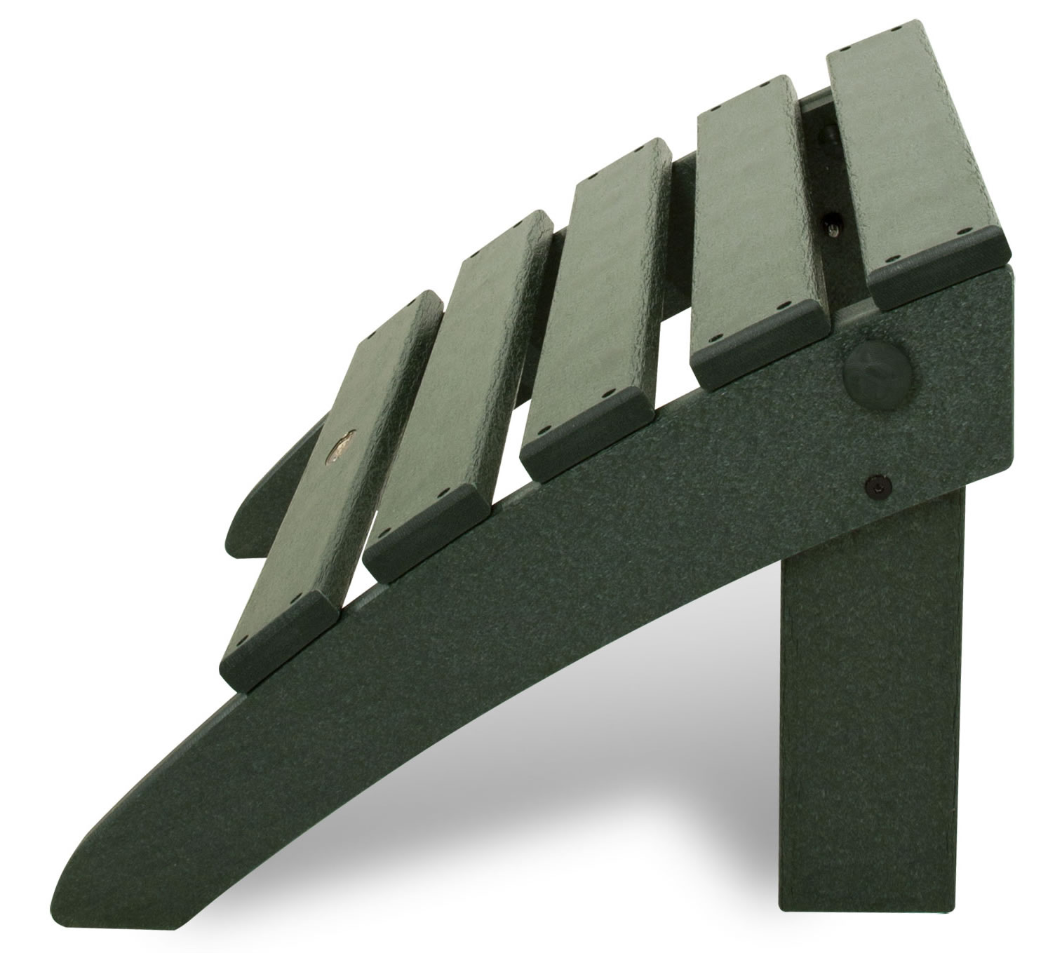 Trex® Outdoor Furniture Cape Cod Folding Adirondack Chair and Ottoman Seating Set