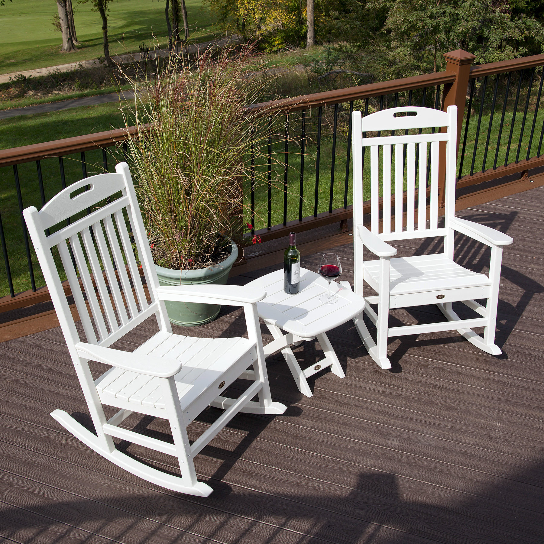 Trex® Outdoor Furniture™ Yacht Club 3-Piece Rocker Set