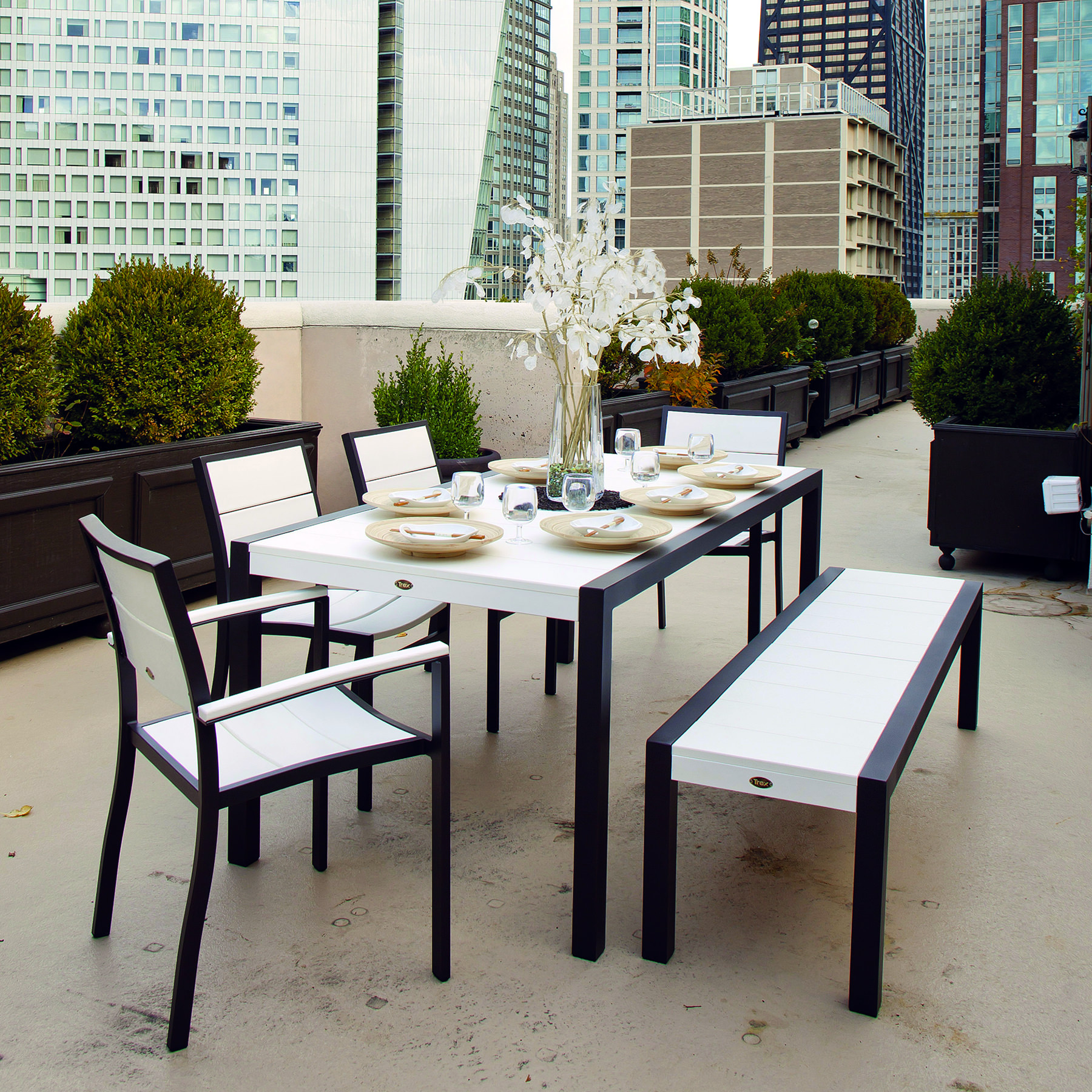 Trex® Outdoor Furniture™ Surf City 6-Piece Dining Set