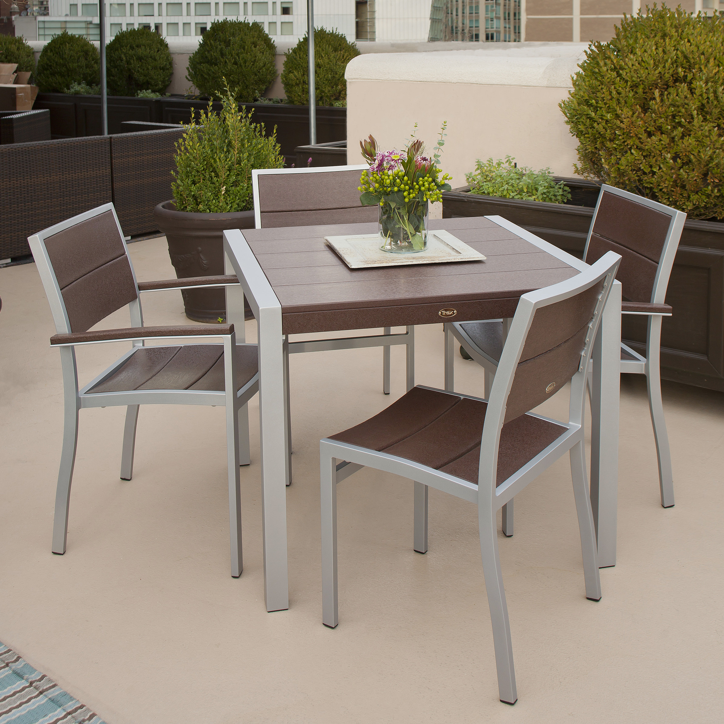 Trex® Outdoor Furniture™ Surf City 5-Piece Dining Set