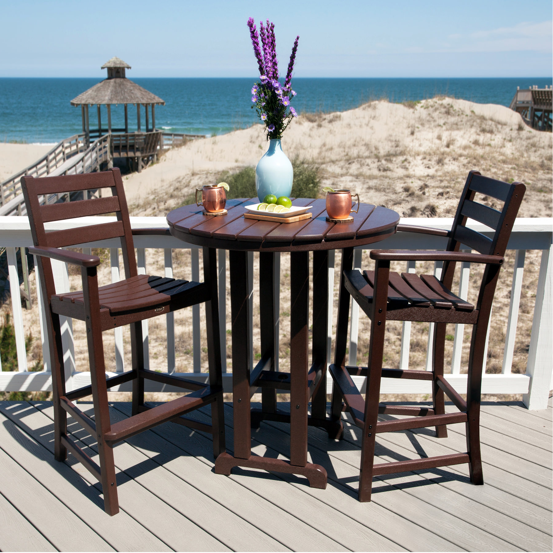 Trex® Outdoor Furniture™ Monterey Bay 3-Piece Bar Set