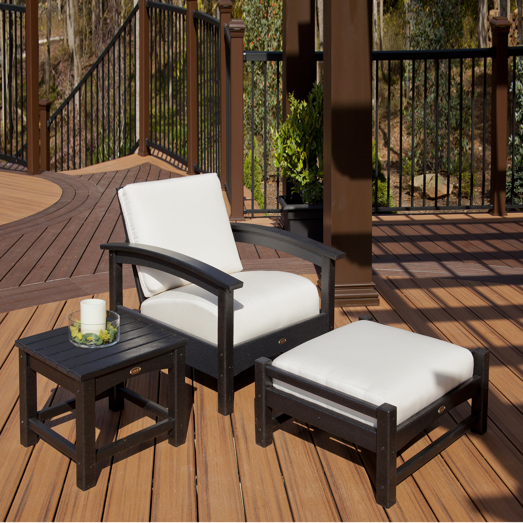 Trex® Outdoor Furniture™ Rockport 3-Piece Deep Seating Set